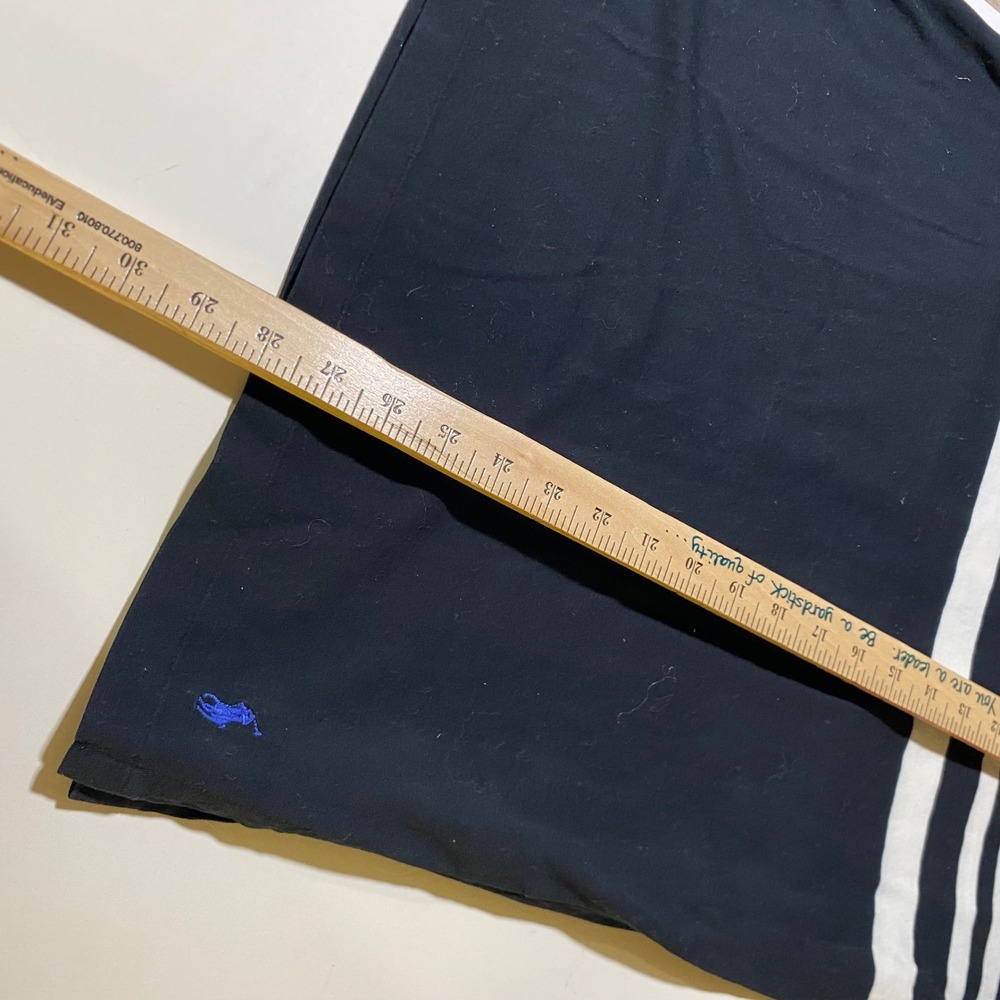 Polo Golf Ralph Lauren Mens Blue White Striped Pima Cotton Athletic Fit Polo M - Picture 4 of 6